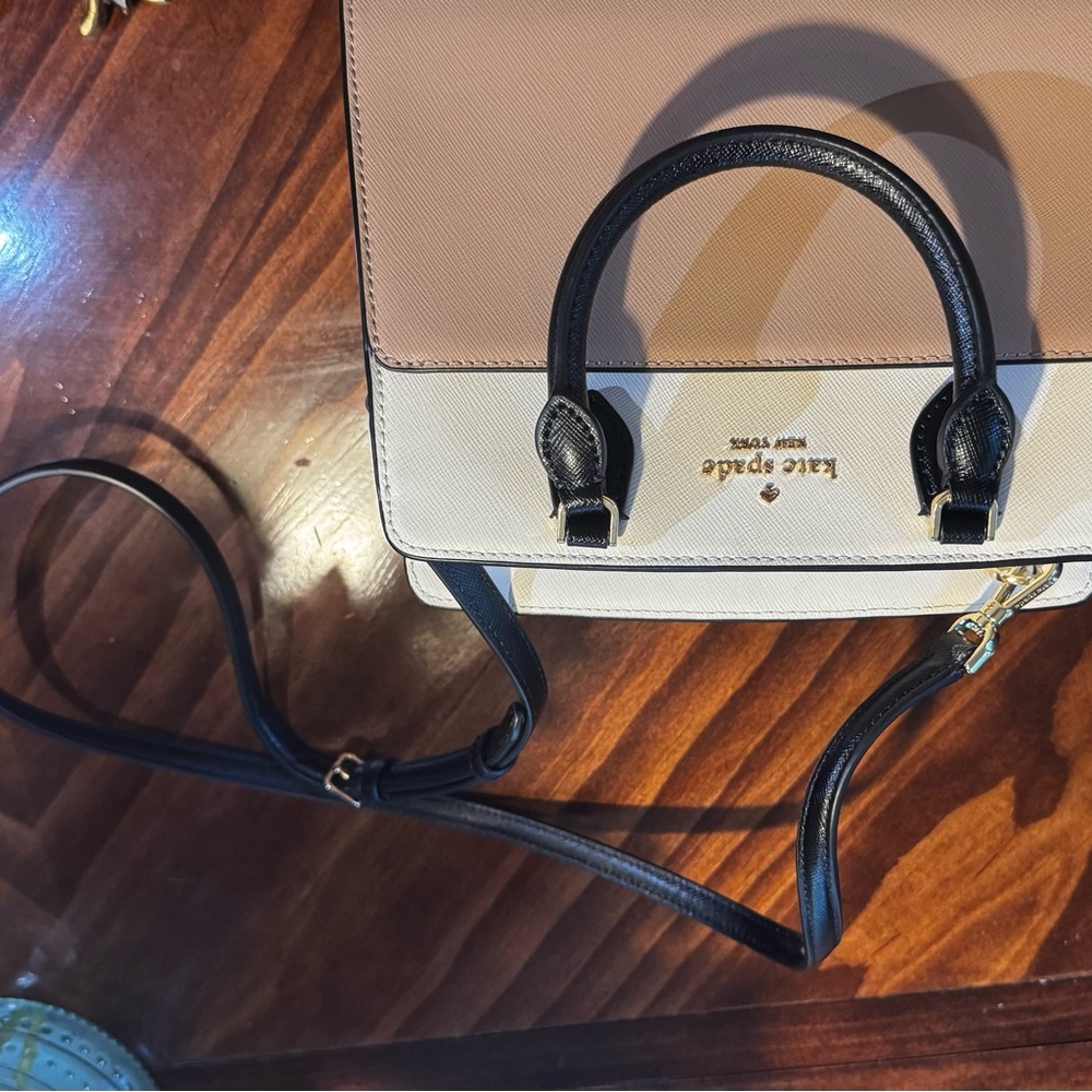 Kate Spade Beige and Black Crossbody Bag - Picture 12 of 15